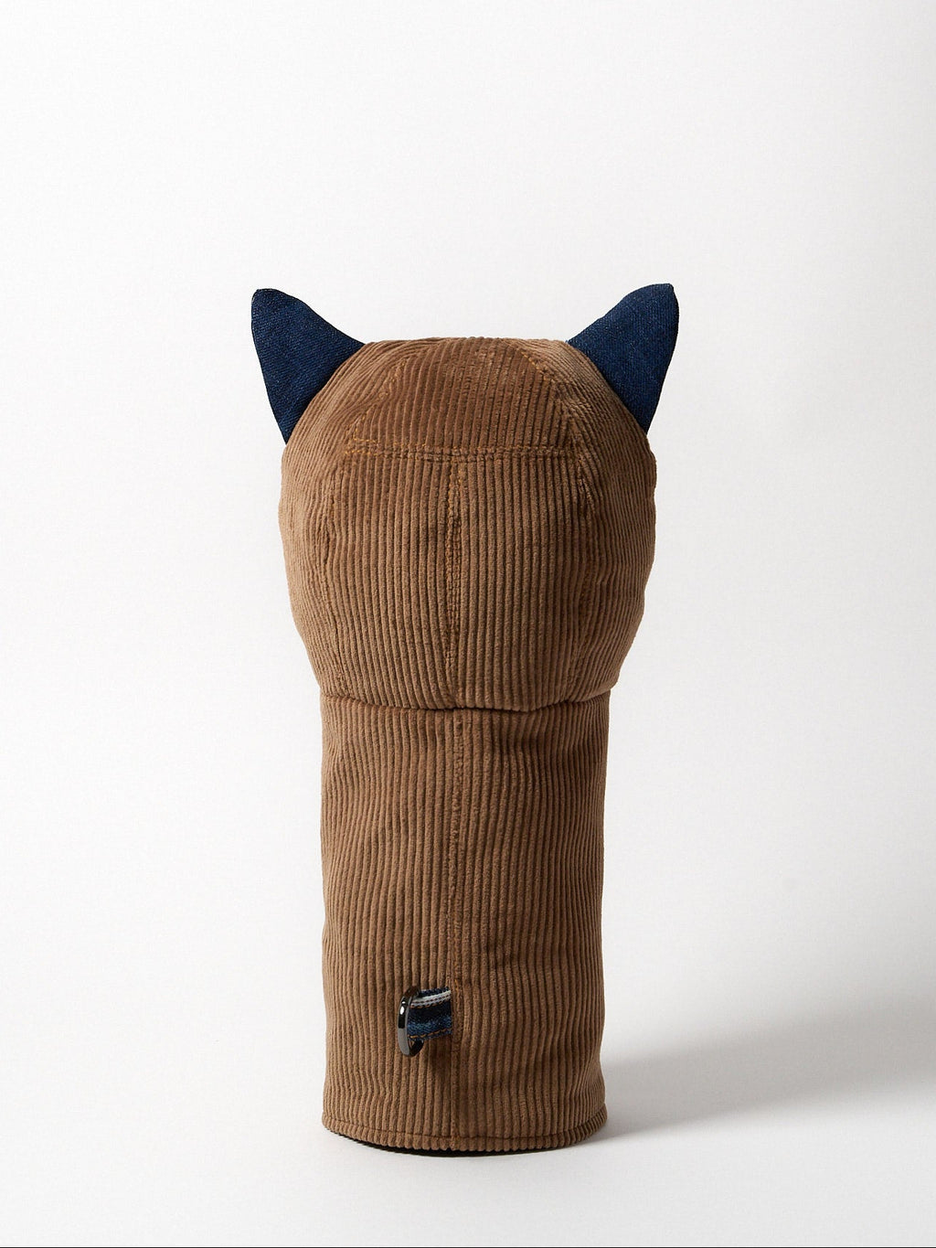 Vie Athletica Brown Corduroy Driver headcover, back view