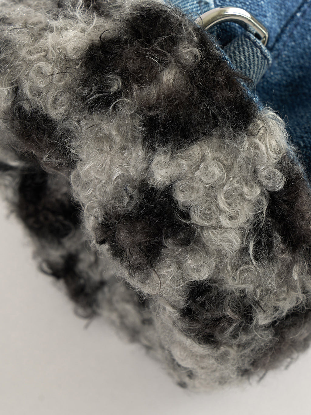 Vie Athletica Hajime denim fairway wood golf club cover, detail 