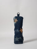 Vie Athletica Lumiere indigo denim hybrid golf club cover, front view