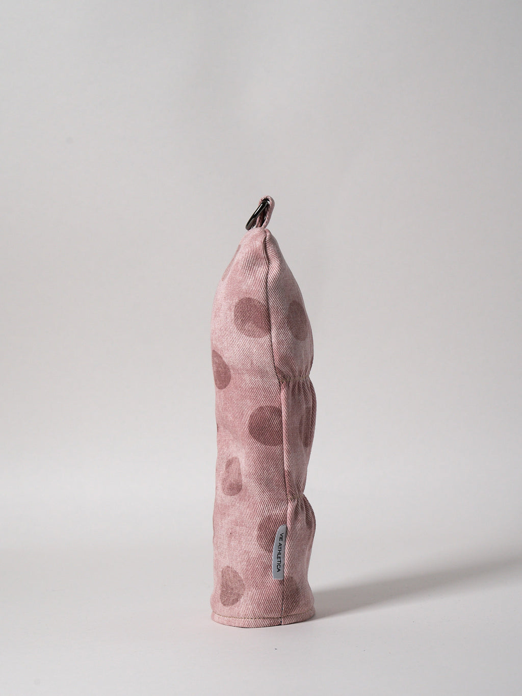 Pink Polka Dots Denim Hybrid Golf Club Cover