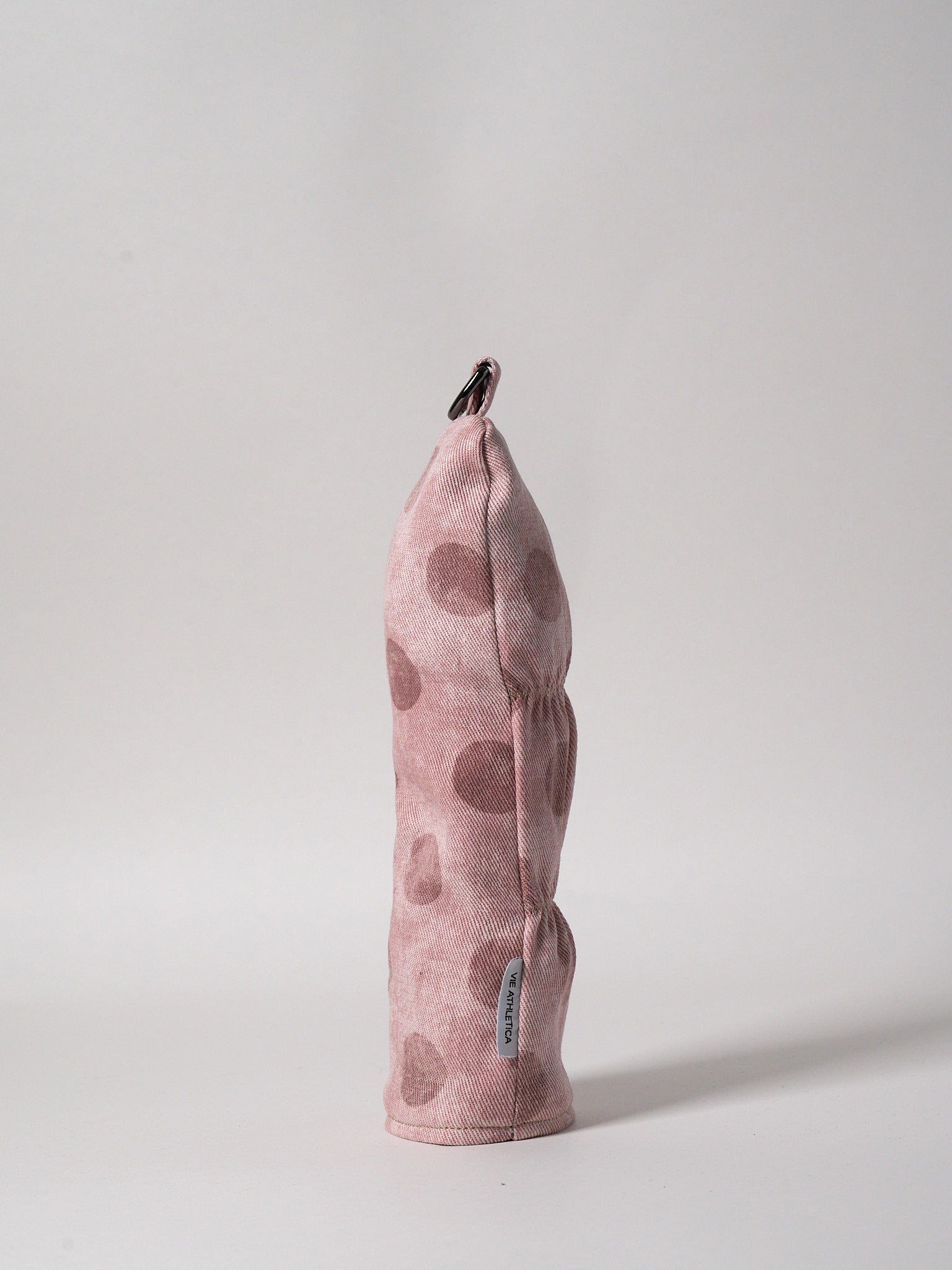 Pink Polka Dots Denim Hybrid Golf Club Cover