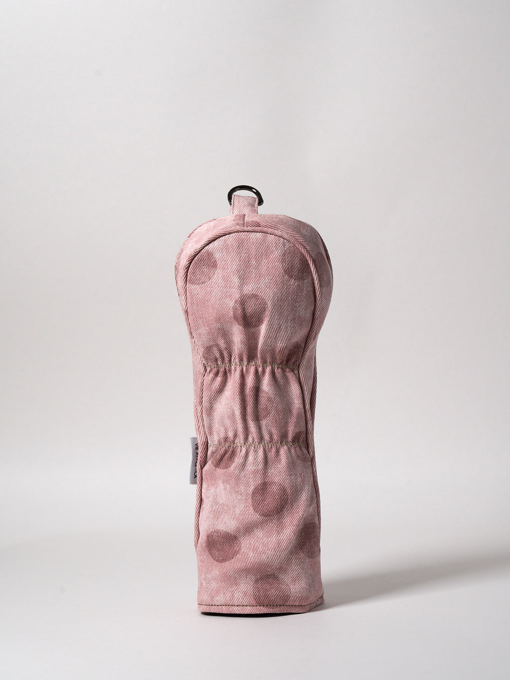 Pink Polka Dots Denim Fairway Wood Golf Club Cover
