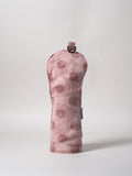 Pink Polka Dots Denim Fairway Wood Golf Club Cover