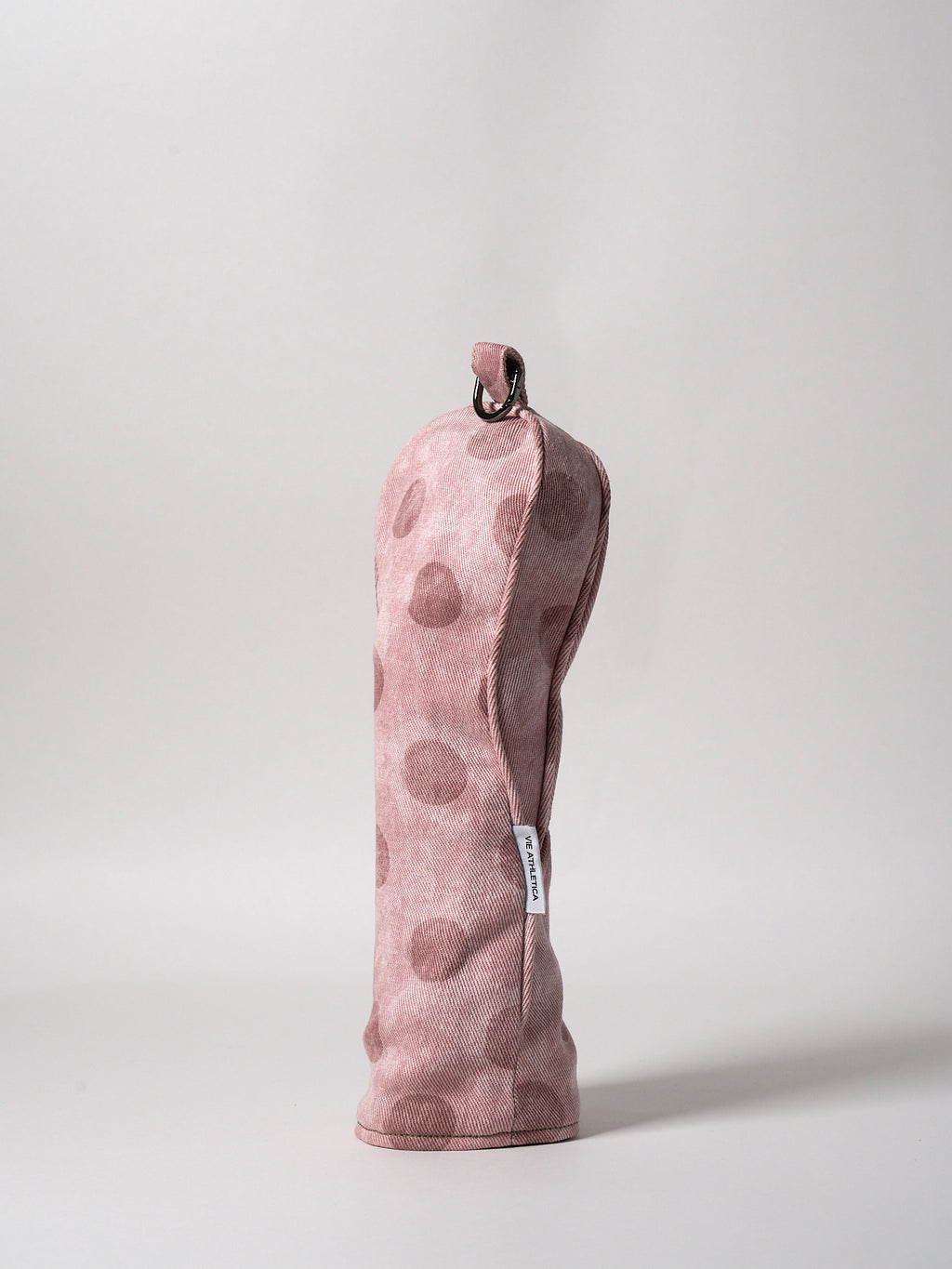 Pink Polka Dots Denim Fairway Wood Golf Club Cover