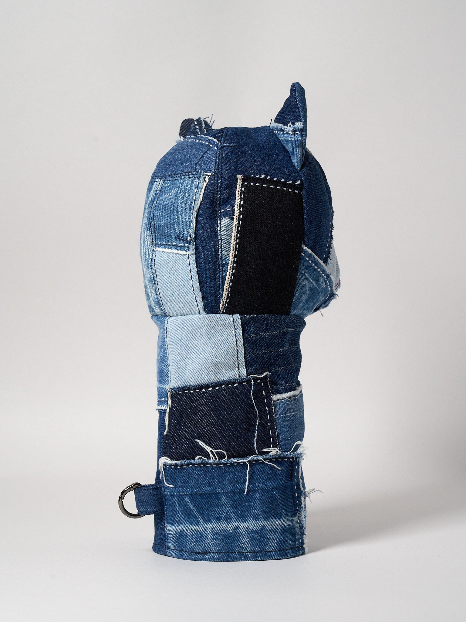 Sashiko Japanese Denim Driver Head Cover