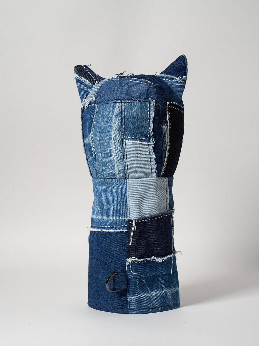 Sashiko Japanese Denim Driver Head Cover