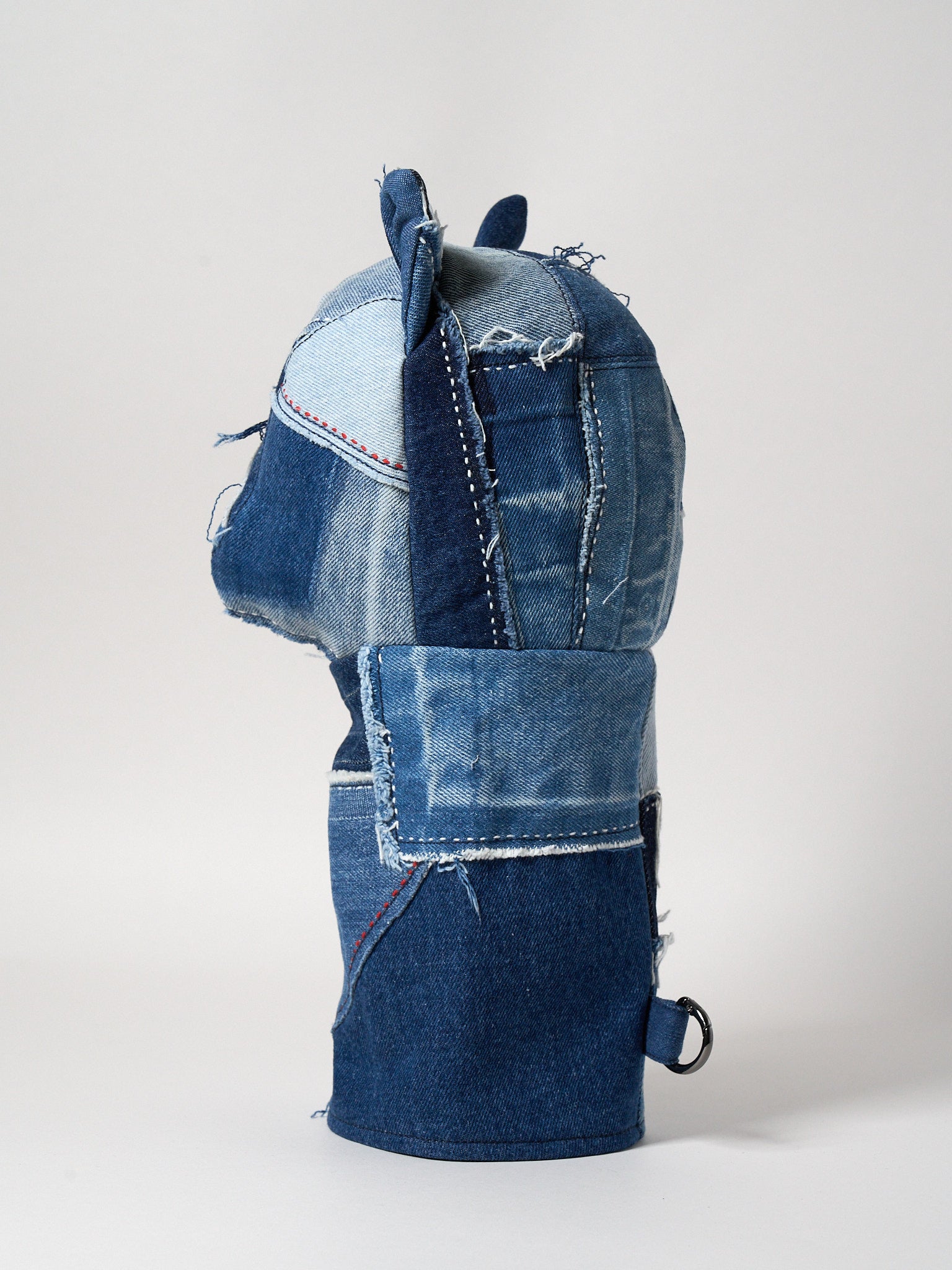 Sashiko Japanese Denim Driver Head Cover
