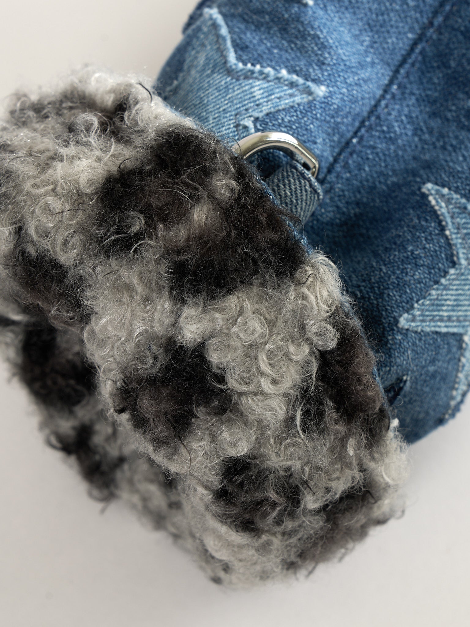 Milky Indigo Denim Handcrafted Fairway Wood Golf Club Head Cover