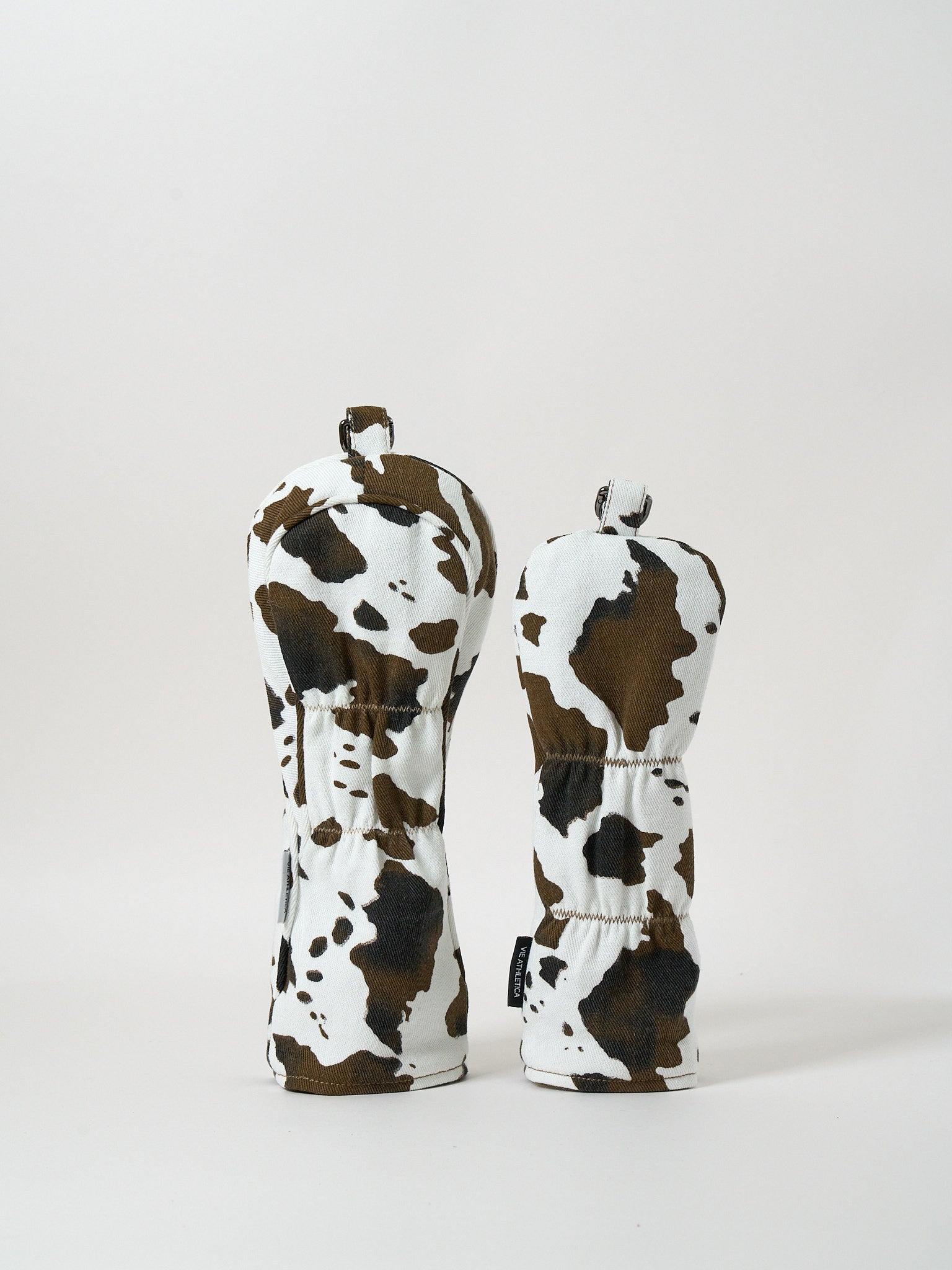Taya Cow-Print Denim Hybrid Golf Club Cover