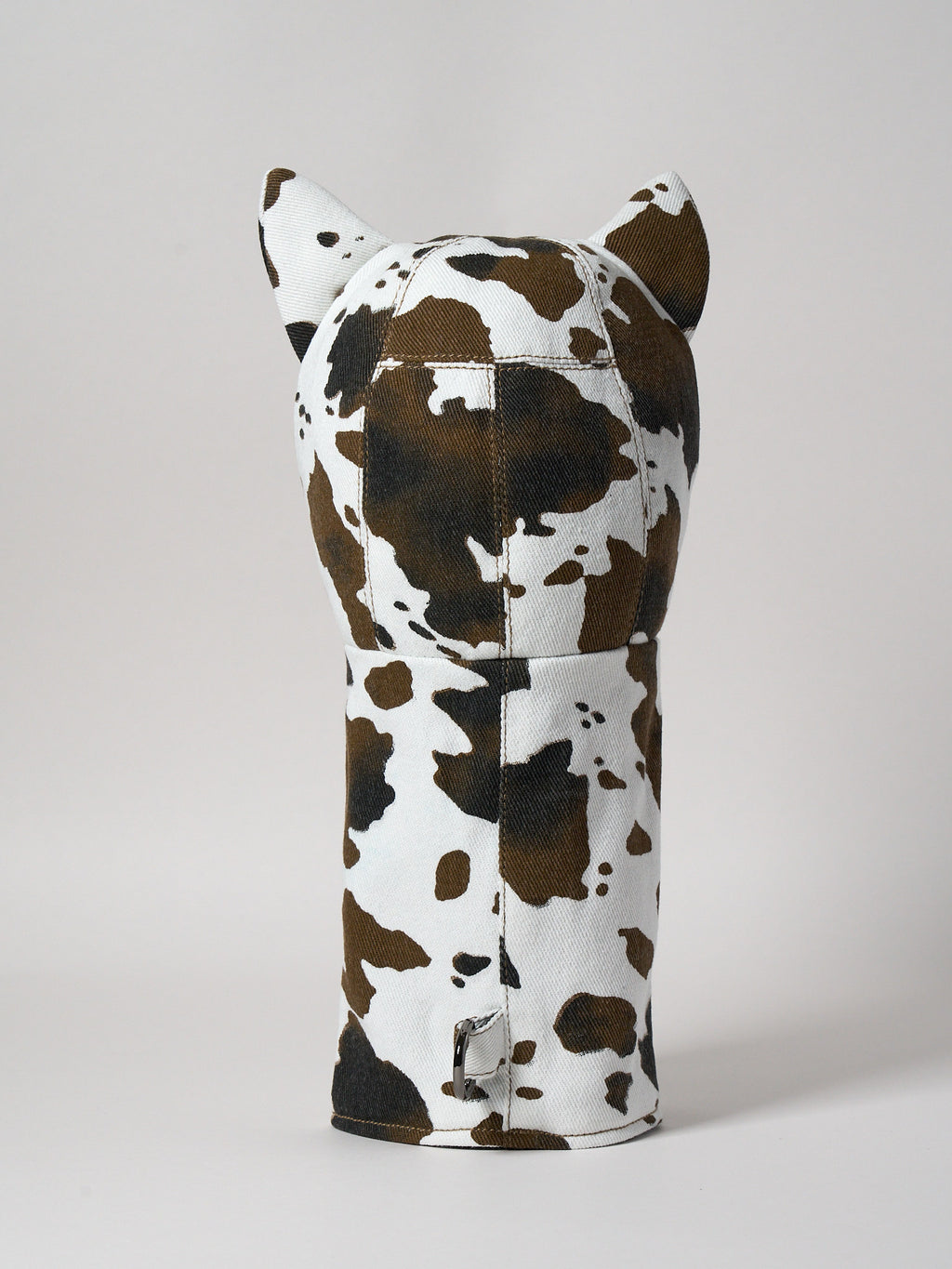 Vie Athletica Taya cow print denim driver headcover, back view