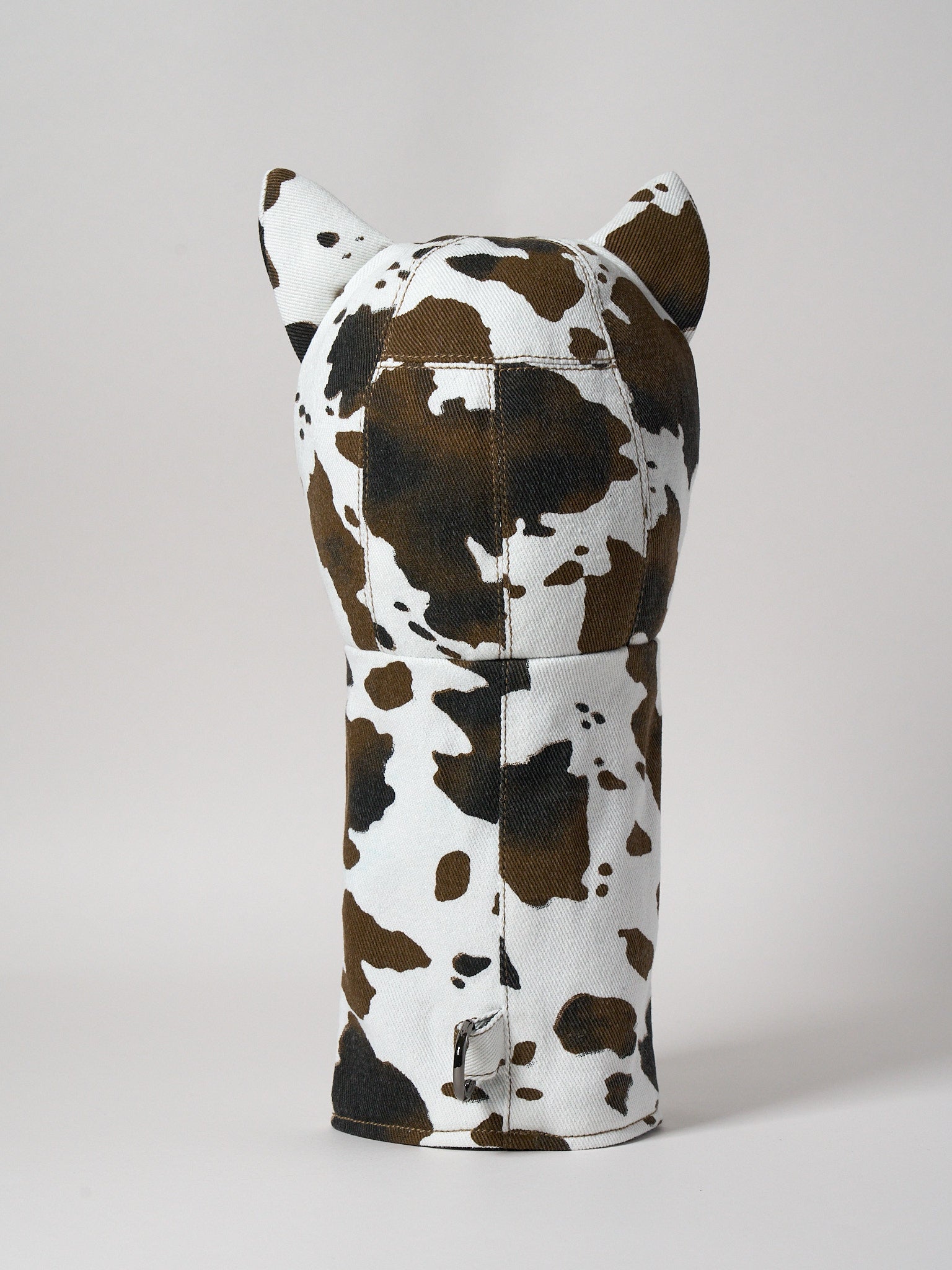 Taya Cow-Print Denim Driver Head Cover