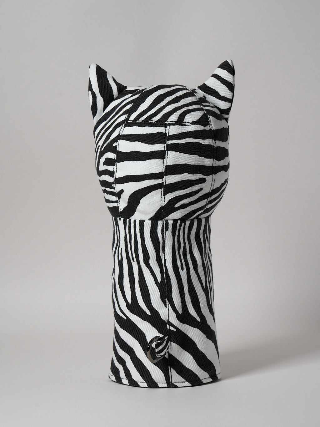 Zebra-Print Denim Driver Head Cover