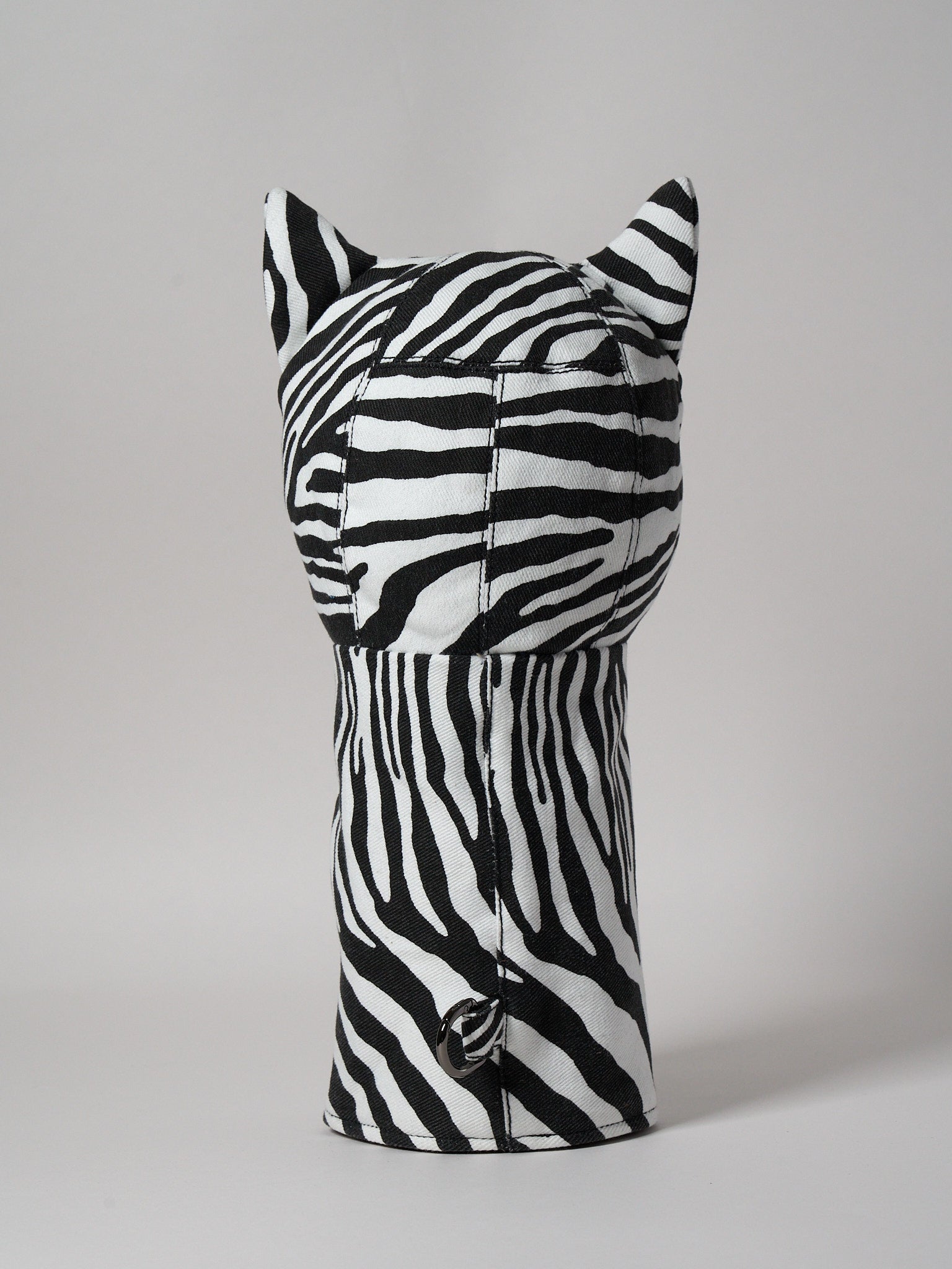 Zebra-Print Denim Driver Head Cover