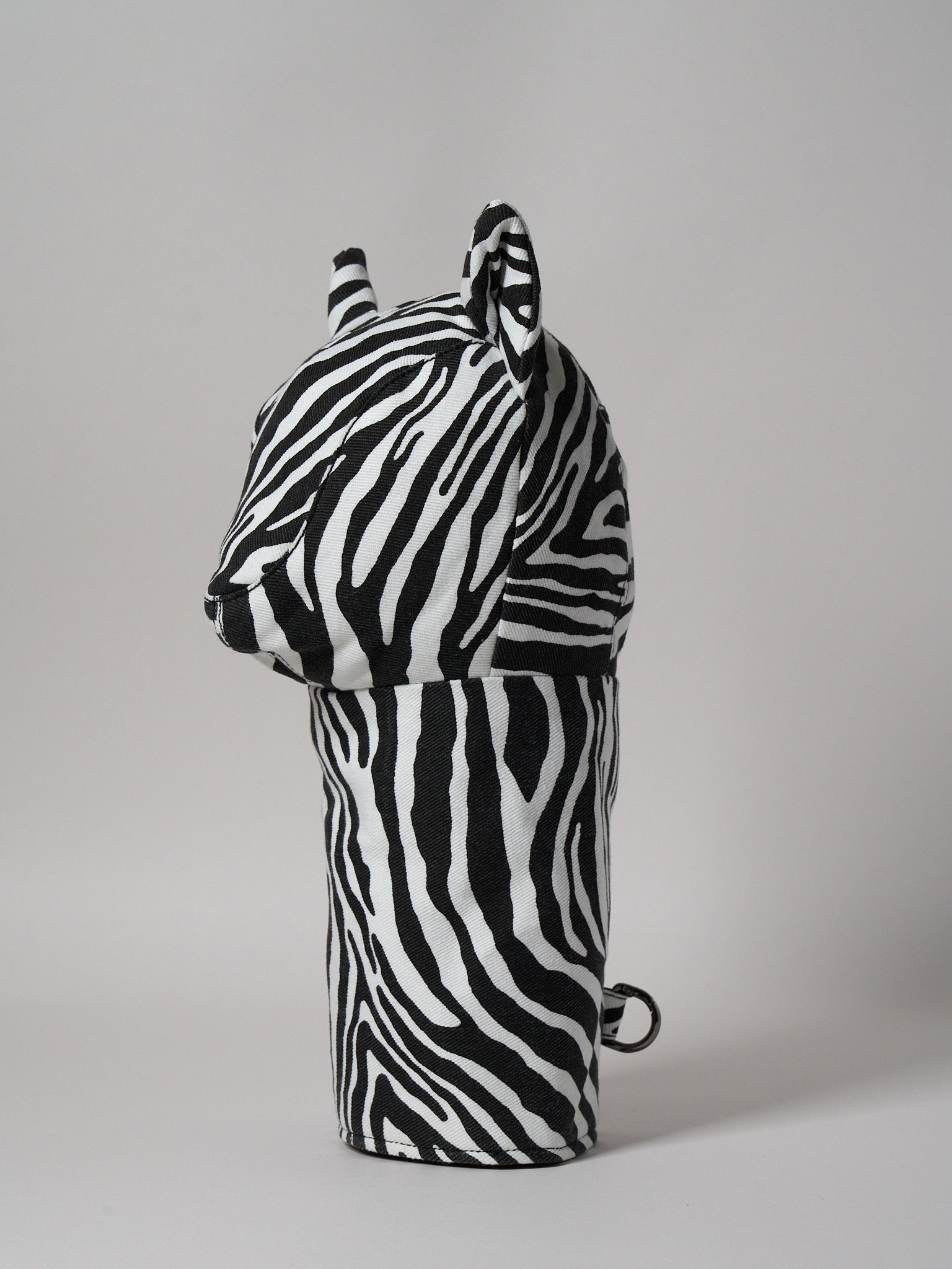 Zebra-Print Denim Driver Head Cover