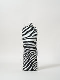 Zebra-Print Denim Fairway Wood Headcover